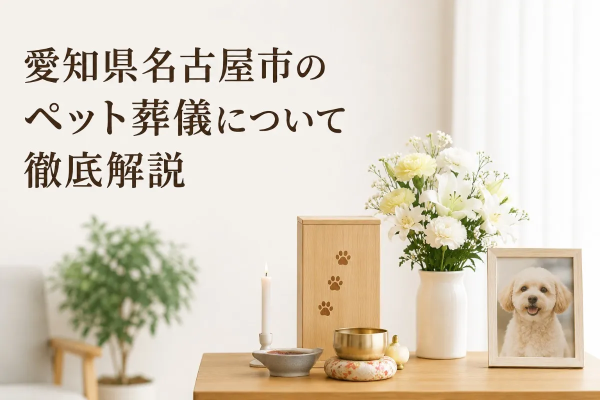 愛知県名古屋市のペット葬儀について徹底解説